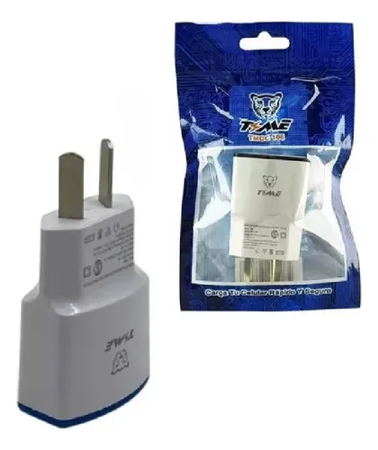 Producto - CABEZAL CARGADOR 220V USB 1 AMPER 1000MAH