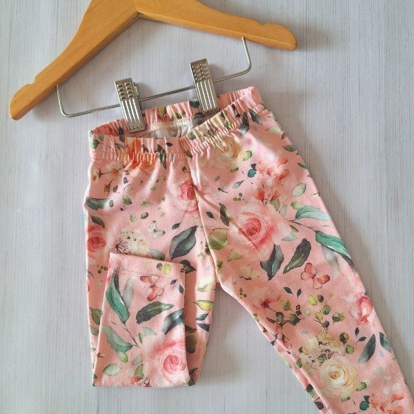 Producto - Calza Est. Digital Rosa con Mariposas