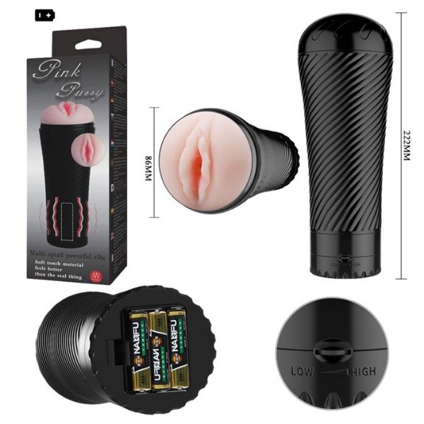 Producto - Vagina estimuladora Ciberskin con vibración regulable