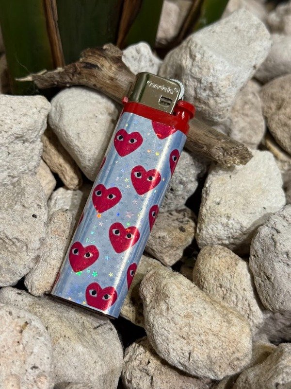 Producto - Encendedor Corazones  Holográfico