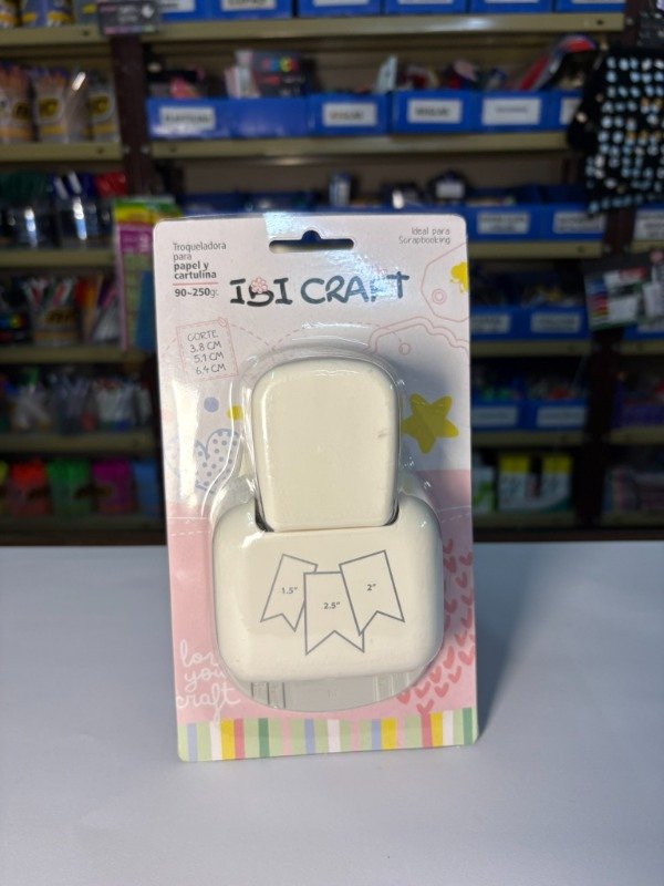 Producto - Perforadora p/ banderín regulable - "IBI CRAFT"