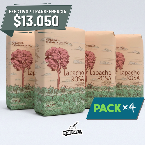 Producto - LAPACHO ROSA PACK x4