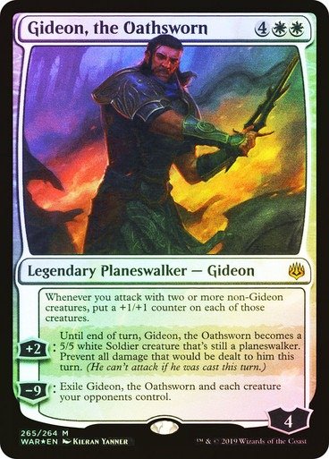 Producto - Gideon, the Oathsworn Foil  War of the Spark