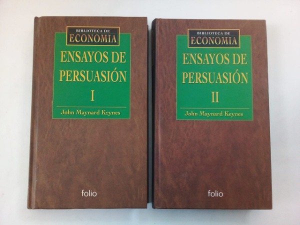 Producto - Ensayos de persuasión - John Maynard Keynes - Folio 1997 - 2 vols