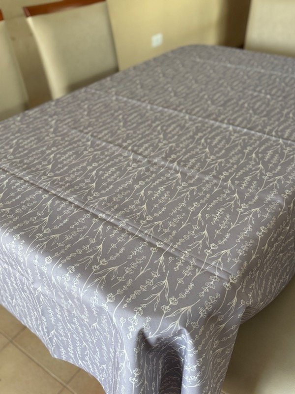 Producto - Mantel Antimanchas e impermeables 2 x 1,45 -  tallo floral