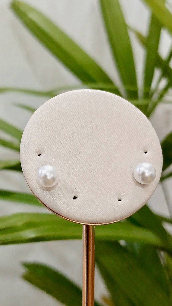 Producto - Aros perla en acero quirúrgico P