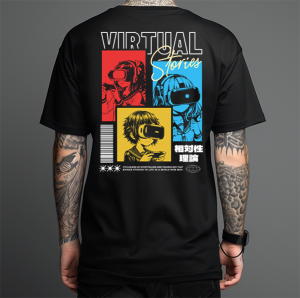 Producto - Remera Oversize Urban Virtual Stories