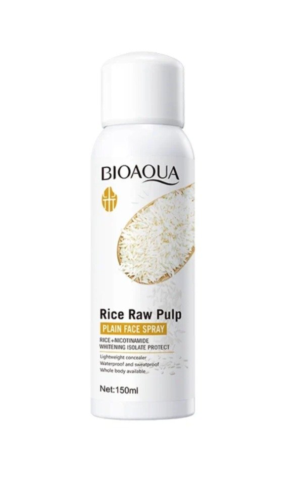 Producto - SPRAY FACIAL BIOAQUA ILUMINADOR UNIFICADOR DEL TONO DE ARROZ Y NIACINAMIDA 150G - 0