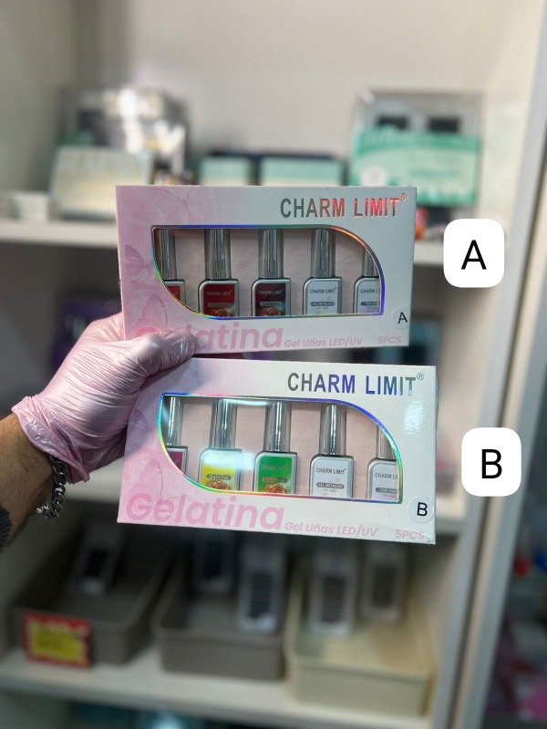 Producto - ESMALTES GELATINA CHARM LIMIT