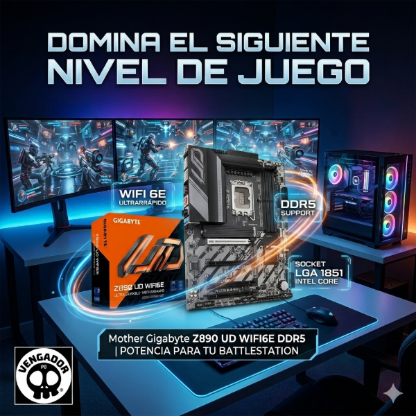 Producto - Mother Gigabyte Z890 UD (Intel)