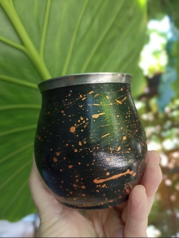 Producto - Mate de acero inoxidable negro y cobre