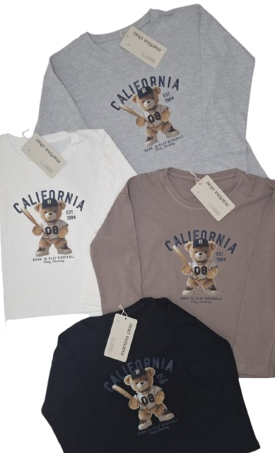 Producto - Remera Teddy (manga larga)