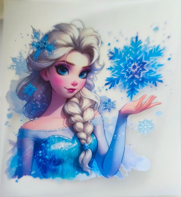 Producto - Estampa dtf textil Frozen 1