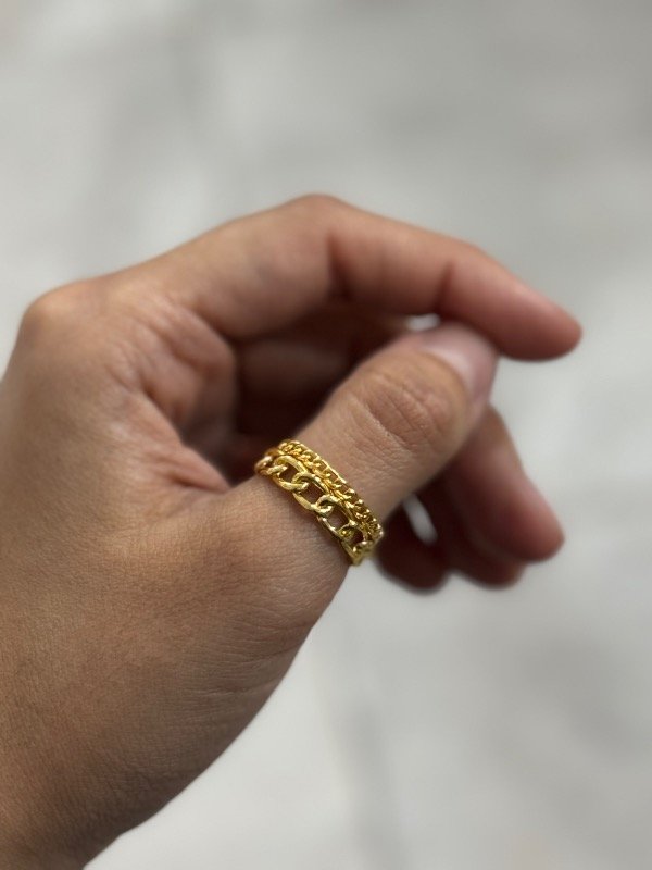 Producto - Anillo doble cadenas