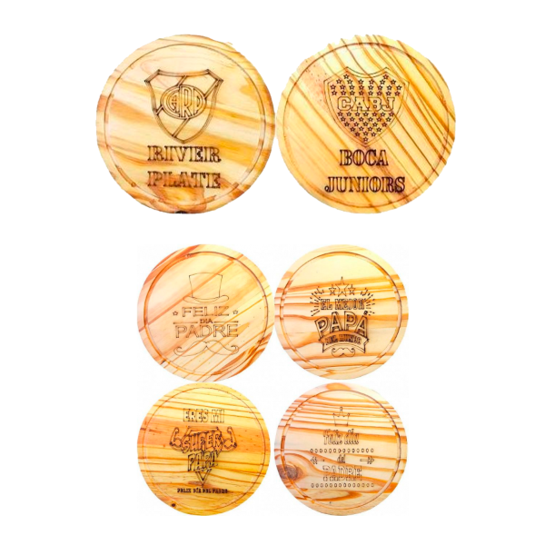 Producto - TABLA REDONDA GRABADA VARIOS DISEÑOS