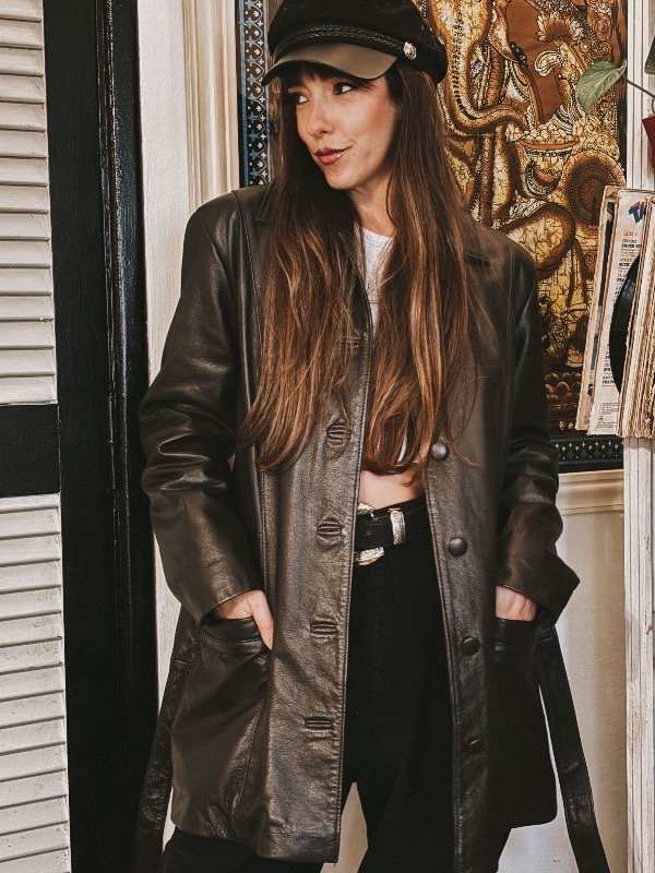 Producto - Campera cuero 90s