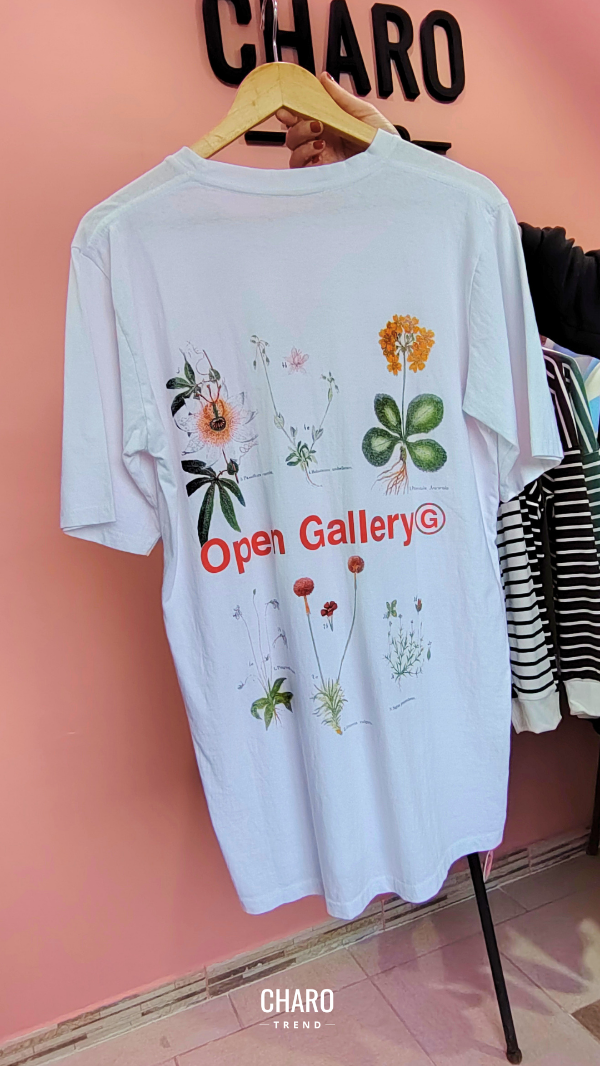 Producto - REMERA OVERSIZE OPEN GALLERY BLANCA
