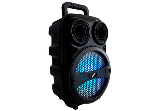 Producto - Parlante 1.0 portable -8w -bluetooth/usb/fm/aux/mic/card reader -karaoke