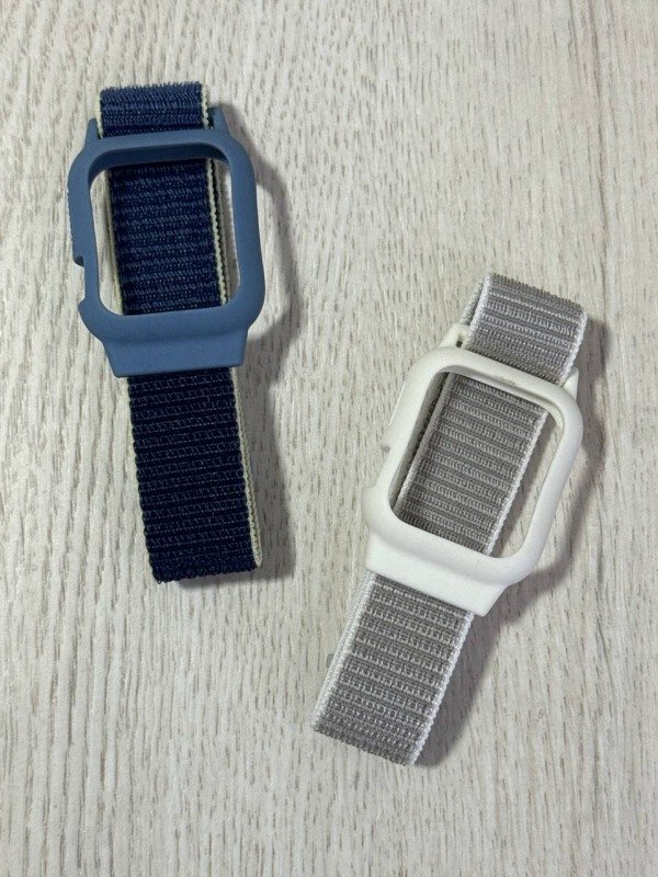 Producto - CORREA MALLA DE NYLON CON CARCASA PARA APPLE WATCH 38/40/41MM