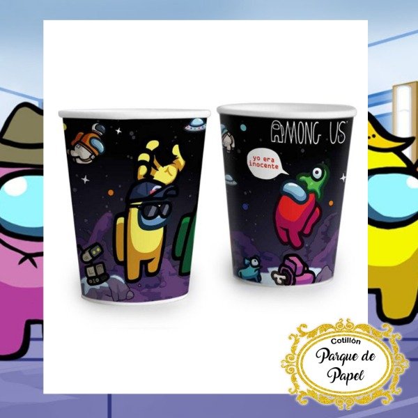 Producto - Vasos Among Us (x10 u.)