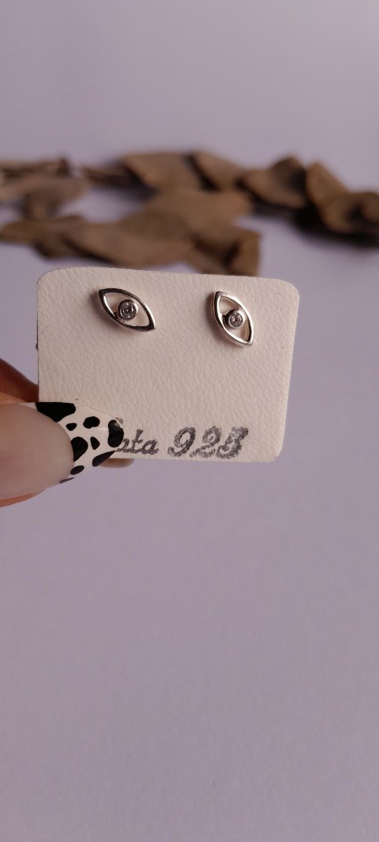 Producto - Aros ojos cubic lisos