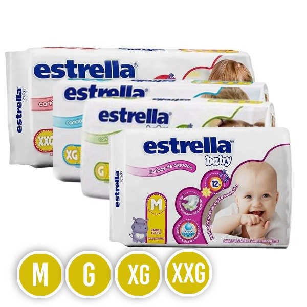Producto - Pañal Estrella Híperpack