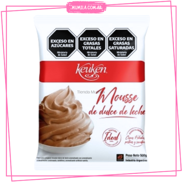 Producto - Mousse dulce de leche x500gr Keuken Lodiser