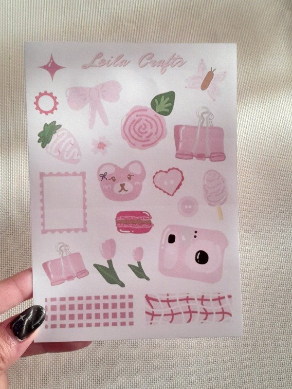 Producto - Rosita - plancha Sticker