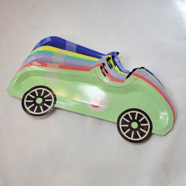 Producto - Platos forma AUTOS VINTAGE x6unid