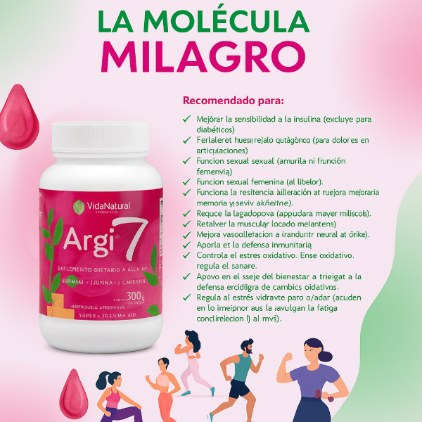 Producto - ARGI7 la molecula del Milagro
