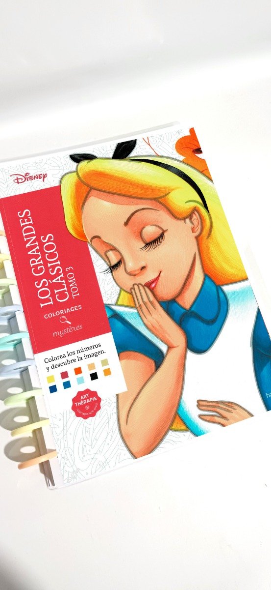 Producto - Libro para Colorear con números: Clasicos de Disney Tomo 3