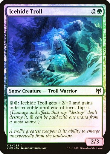 Producto - Icehide Troll Foil  Kaldheim