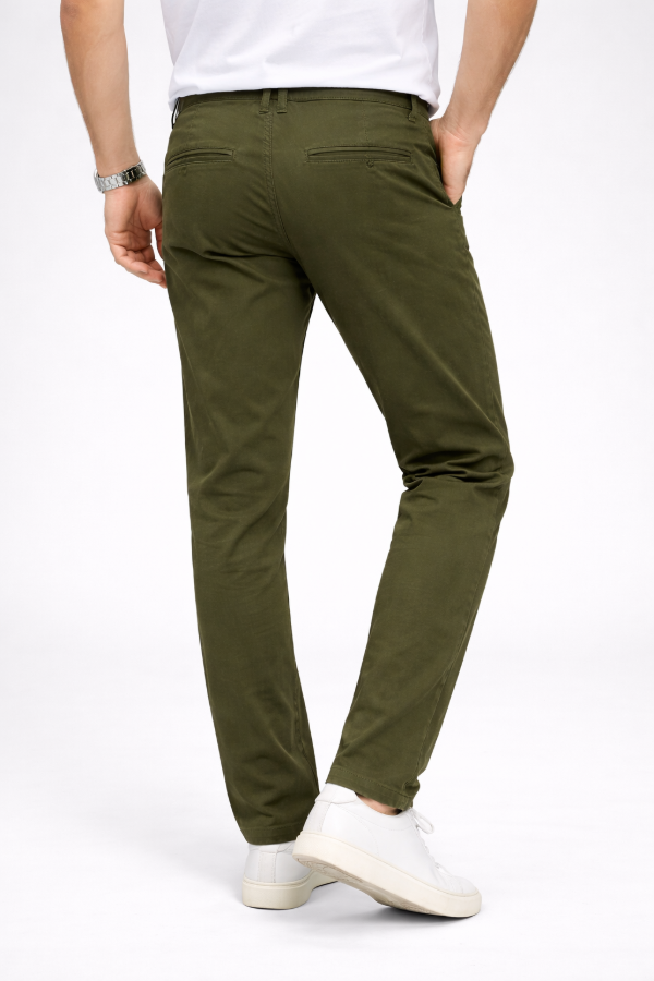 Producto - Pantalón chino verde