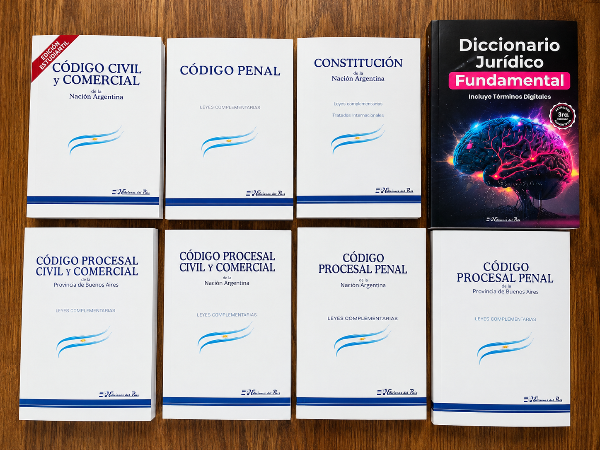 Producto - Pack 7 Códigos Diccionario Jurídico + Sin Piedad de Regalo - 2