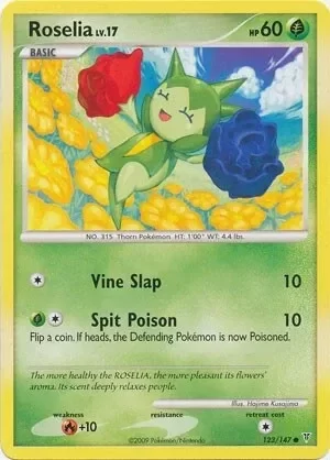 Producto - Pokemon Supreme Victors - Roselia 123/147
