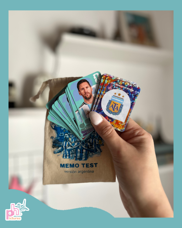 Producto - memo test - souvenir con bolsita de tela personalizado - 0