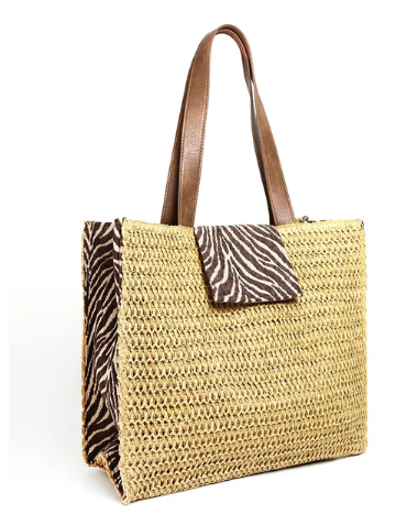 Producto - Cartera de rafia Clotilde