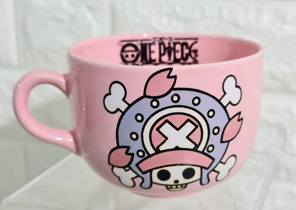 Producto - Tazón One Piece Chopper rosa 500cc