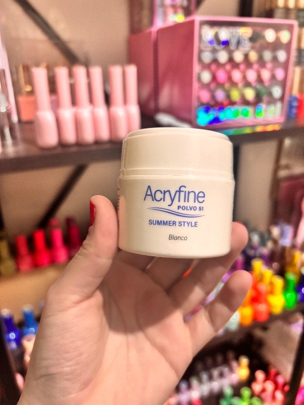 Producto - polimero acryfine blanco