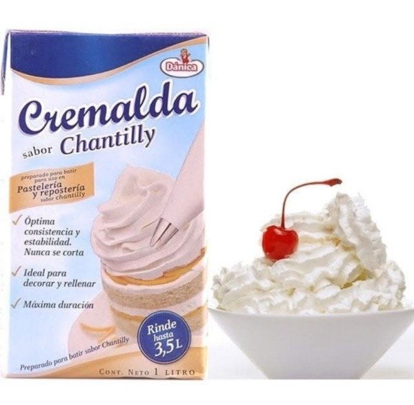 Producto - CREMA CREMALDA 1 LITRO  DANICA
