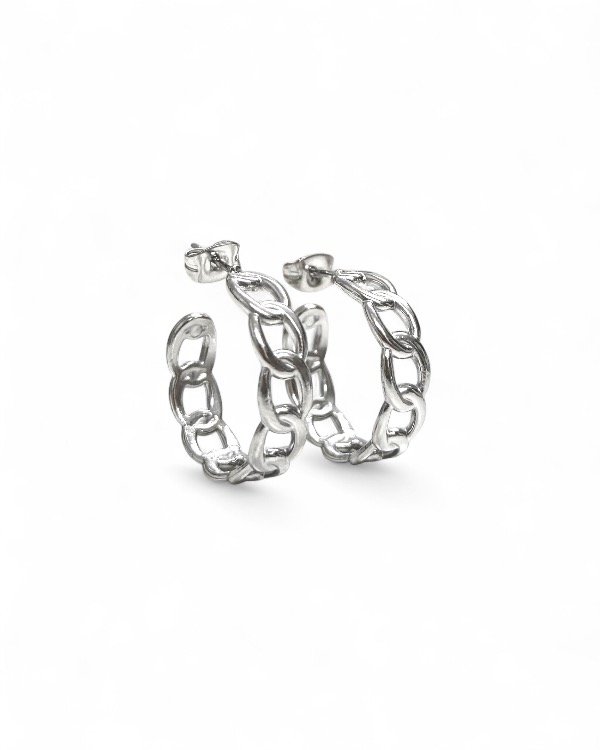 Producto - ARGOLLAS LINKEN SILVER (Par)