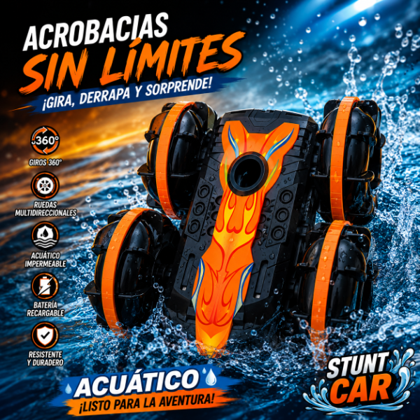 Producto - AUTO ANFIBIO - ZUMO - NARANJA