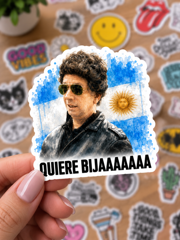 Producto - Sticker // Quiere bijaaa