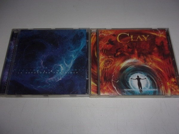 Producto - 2 CD CLAY LA VERDADERA FORTALEZA Y NO IMPORTA LO QUE HACEMOS METALCORE L55