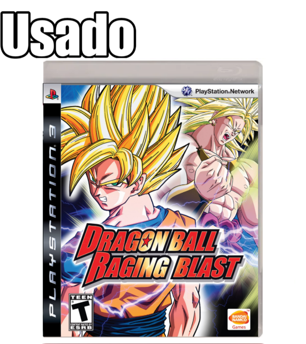 Producto - Dragon Ball Raging Blast Juego Físico Usado PS3