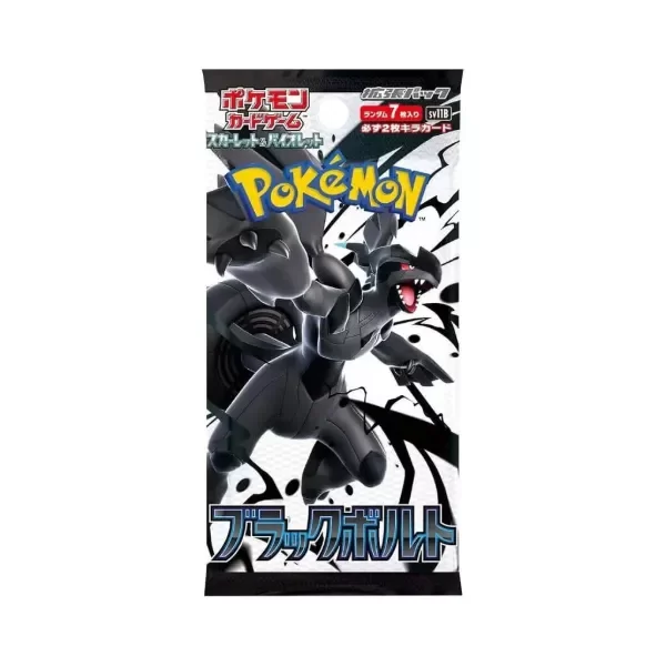 Producto - Pokémon TCG Japan: Scarlet and Violet Black Bolt Booster 1 Pack
