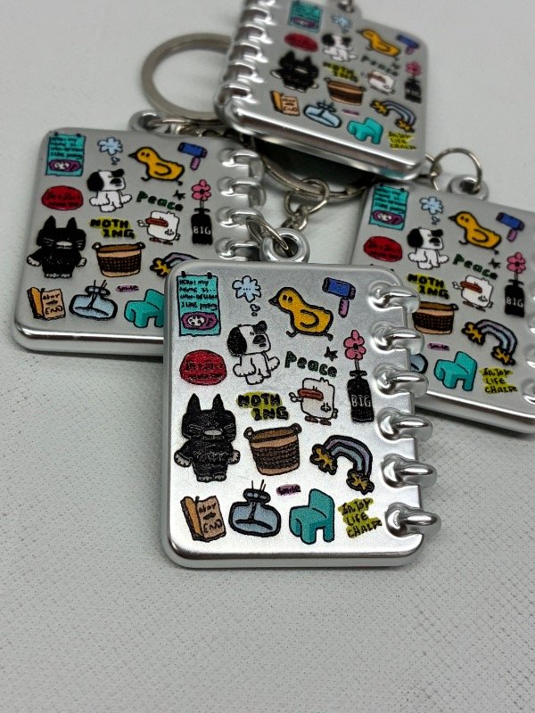 Producto - Llaveros mini cuadernos