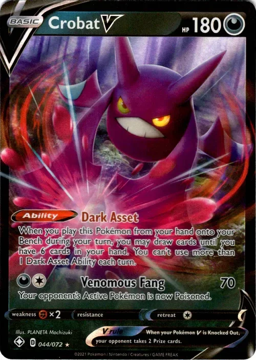 Producto - Crobat V - 044/072 - Shining Fates - Holo