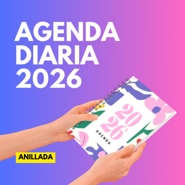Producto - AGENDA DIARIA 2026 ANILLADA