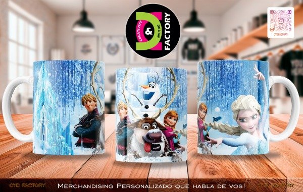 Producto - Taza Frozen - TZ-RT-BL-11OZ-292-MV-ANM-FRO